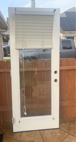 8’ wood Back back door