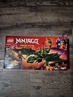 the LEGO NINJAGO Lloyd's Green Forest Dragon (71829) not brand new