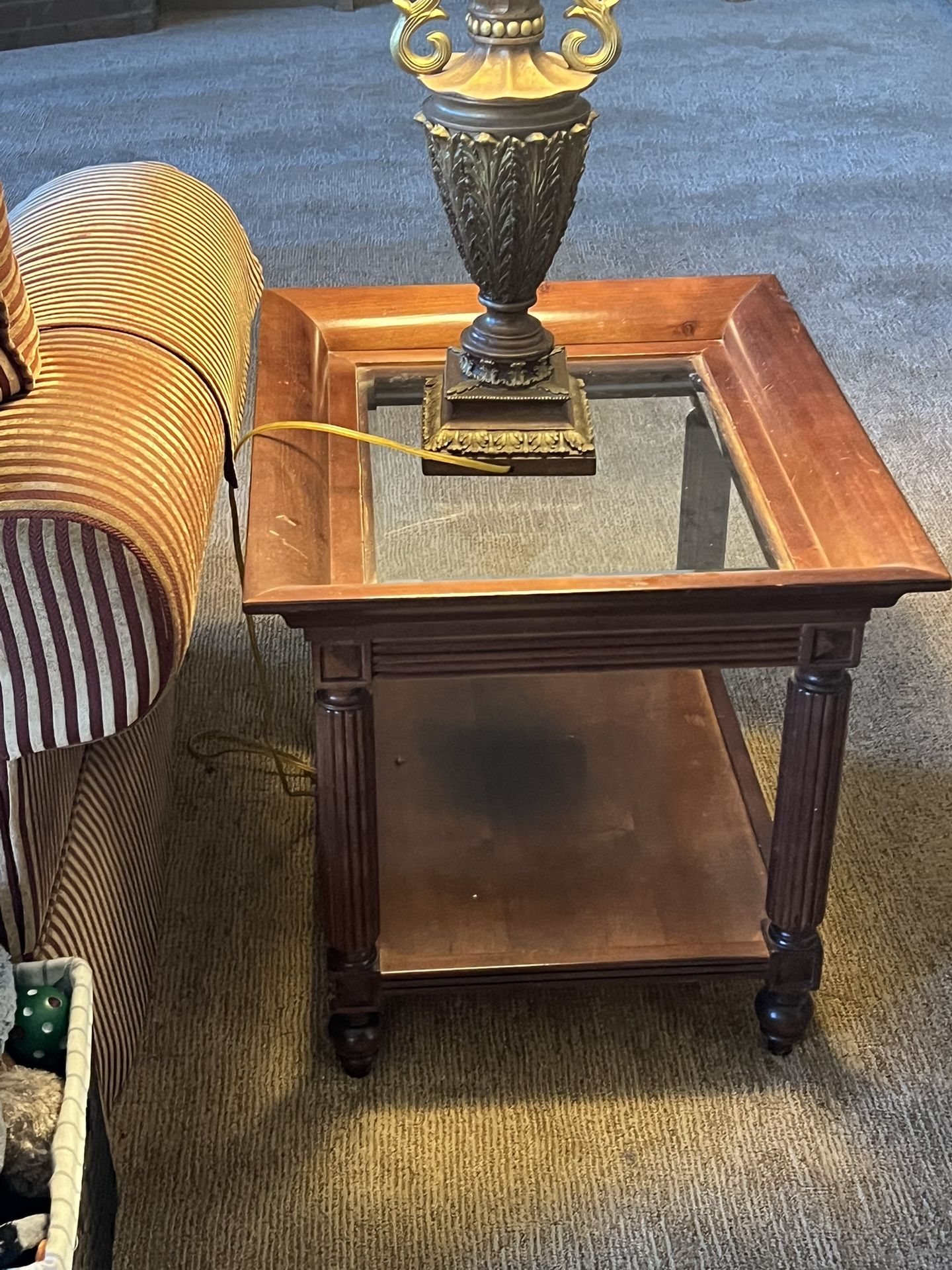 2 End Tables & 1 Sofa Back Table