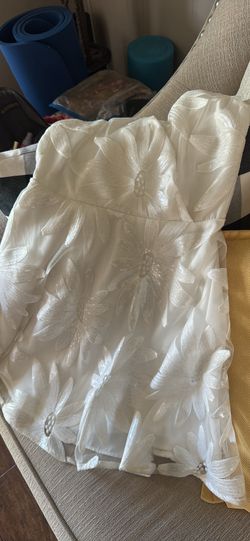 Bebe tan dress