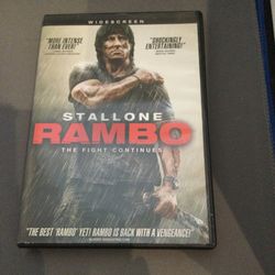 Rambo The Fight Continues DVD