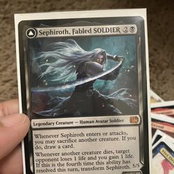 Final Fantasy Mtg (magic the Gathering) Sephiroth Vivi Tribal And Kefka