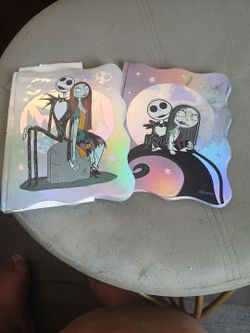 Nightmare Before Christmas Holographic Stickers Set