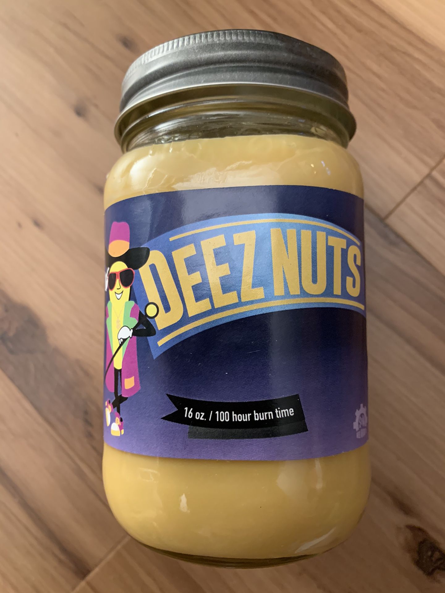 New Deez Nuts 16oz candle almond cherry 🍒 scented