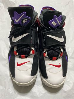 Nike High-Top Sneakers Black White Purple Red