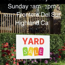 Yard Sale