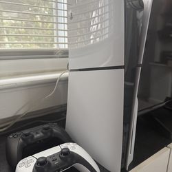 Play Station 5- 2 new controllers- ready to play