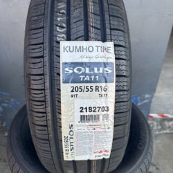 205/55/16 New set Of Kumho tires Installed 