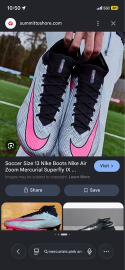 Nike Mercurials size 13