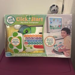 LeapFrog Clickstart My First Computer Wireless Keyboard New Sealed