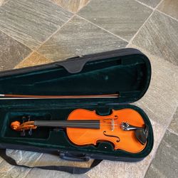 Violin With Case And Bow,4/4