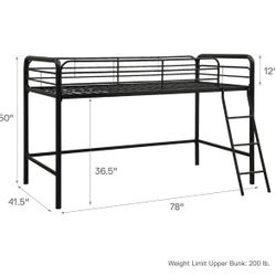 Junior Loft Bunk Bed
