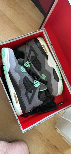 Air Jordan 4 Retro "GREEN GLOW" 2014 -