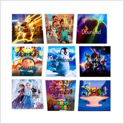 9 Digital Poster Artwork 