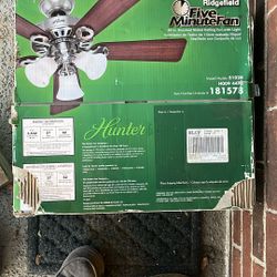 Ridge field Five Minute Fan