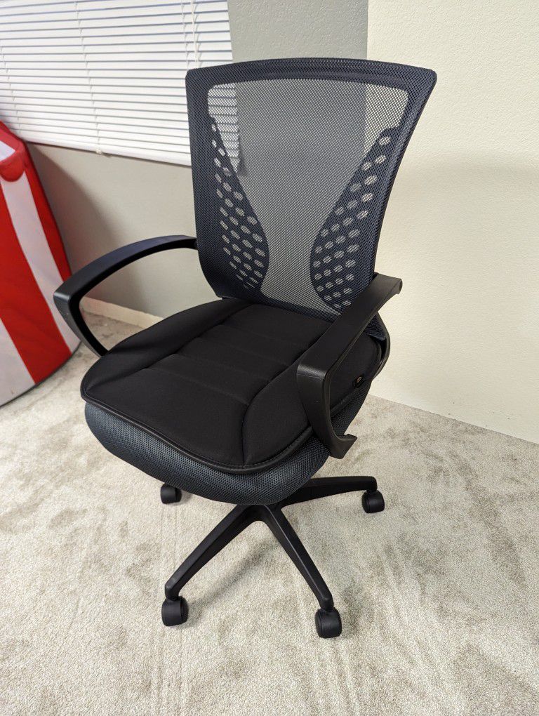 Office Chair With Racing Seat cushion 