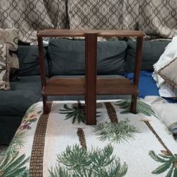 Antique Wood Side Table