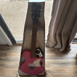 First Act Pink Electric Guitar 