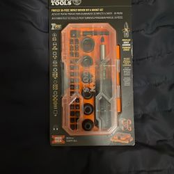 Klein Tools Profiles 38 Peice Impact Drivers Bit & Socket Set