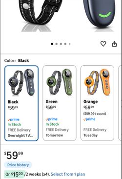 2-in-1 Dog Shock Collar & Dog Bark Collar - Smart Anti Barking Dog Training Collar with 5 Adjustable Sensitivity & 3300FT Remote for All Breeds IP67 W