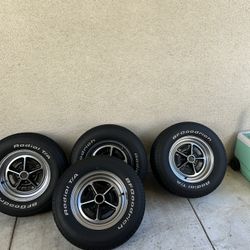 Set of 4 Tire With Rims Still In Good Conditions 