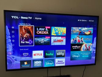 55” TCL Roku Smart TV
