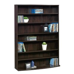 Adjustable Shelves CD DVD Multimedia Storage Tower Organizer