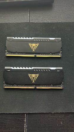 Patriot Viper Steel RGB 32GB (2×16GB) DDR4-3200 CL18, model PVSR432G320C8K.