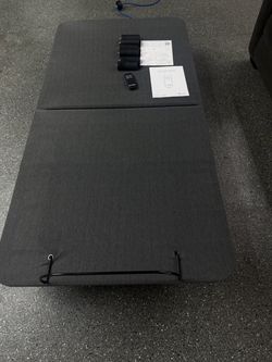 Twin electric adjustable bed frame
