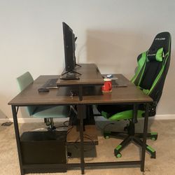 DOUBLE DESK