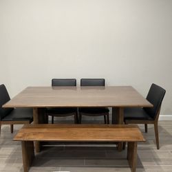 Dinning Table And Bench
