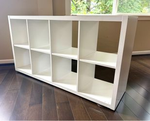 IKEA KALLAX 2x4 Shelf - White