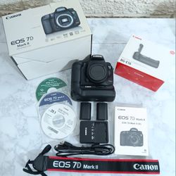 Canon EOS 7D Mark II With Battery Grip 