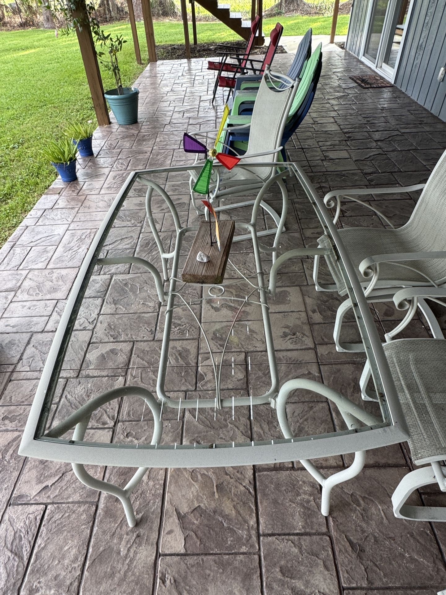 Patio Dining Set β Table & 4 Chairs