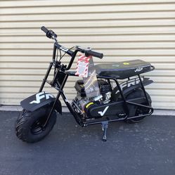 99 CC Gas Powered Mini Bike 4 Stroke 3HP, Trail Bike Up to 28Mph, Weight Support Up to 185 LBS 