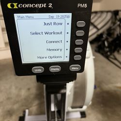 “Add a Day To Your Life” Concept 2 Model D Rower w/ PM5 Monitor 