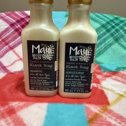 Maui Clarify & Soothe + Black Soap Shampoo & conditioner set