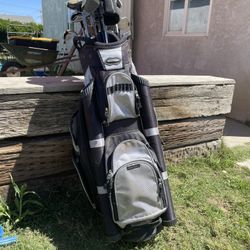 Golf Bag And Clubs