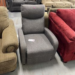 Small Grey Recliner Chair (in Store) 
