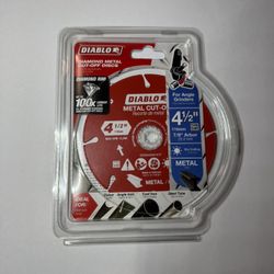 Diablo 4.5” Diamond Metal Cut Off Disc