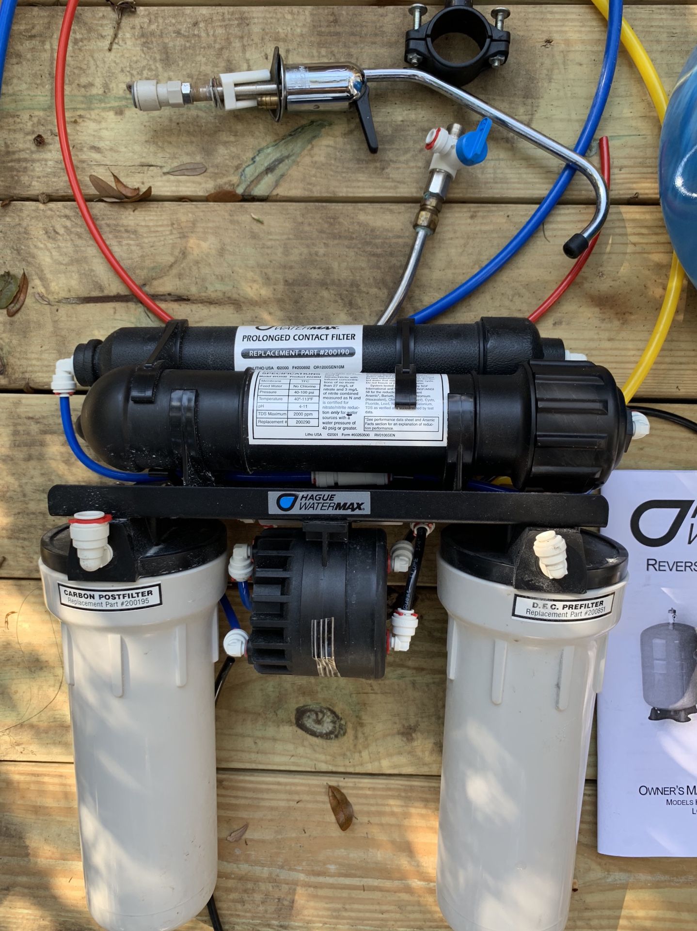 Hague Watermax Reverse Osmosis water filter system for Sale in St