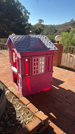 Pink playhouse
