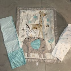 baby crib bedding Set 3 Pieces