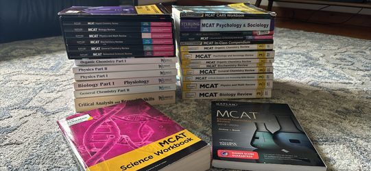 MCAT PREP BOOKS