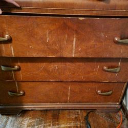 Solid Wood Antique Dresser