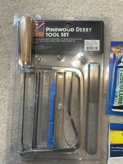 Pinewood Derby Supplies