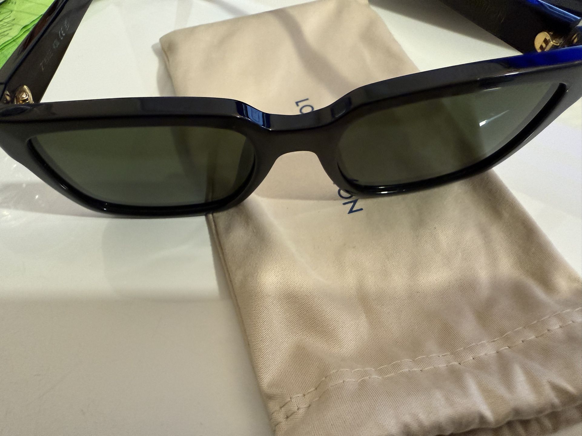 LOUIS VUITTON  76/75 MEN'S  BACK LV GLIDE SUNGLASSES  