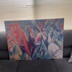 Abstract Canvas Painting