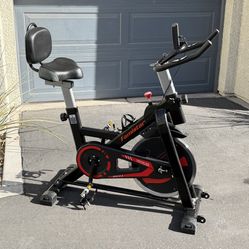 Famistar Exercise Bike Indoor Cycling Stationary Bike 
