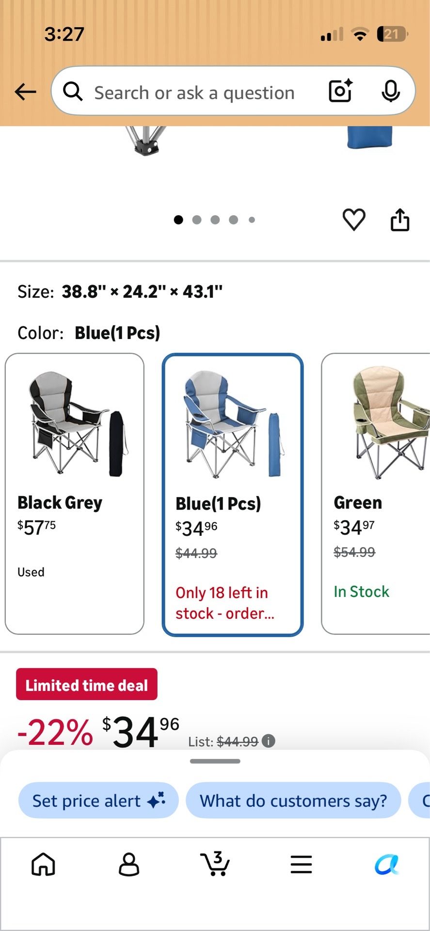 Camping chair